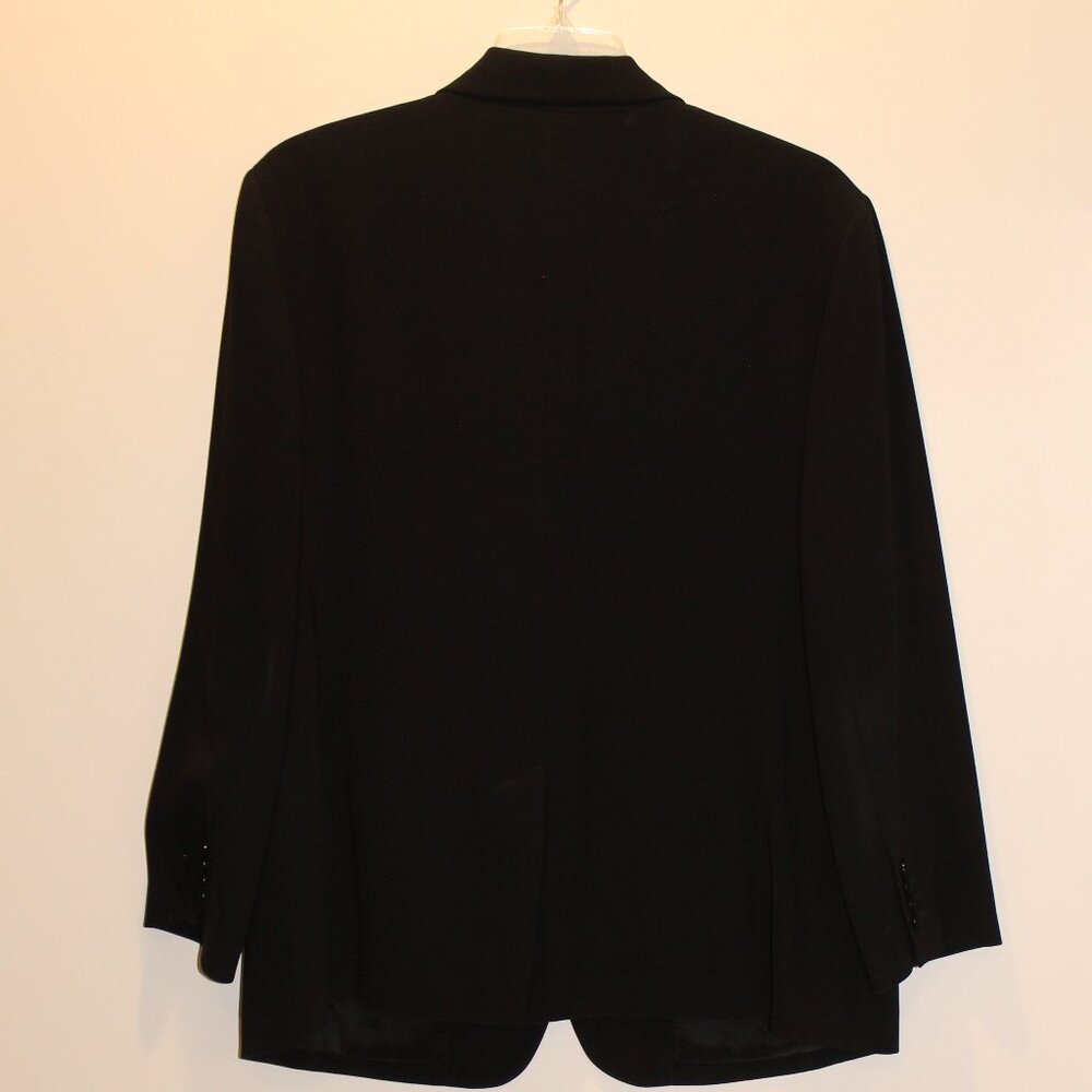 Black Talbots Fully Lined Double-Button Blazer - … - image 2
